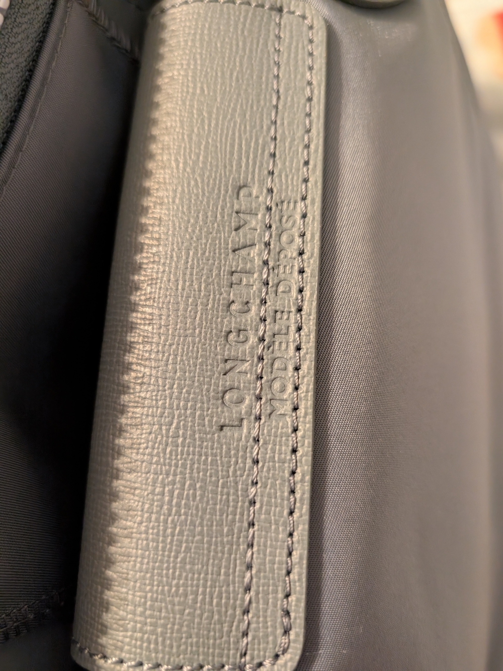 Longchamp Le Pliage Medium in Slate Gray - Picture 3 of 9